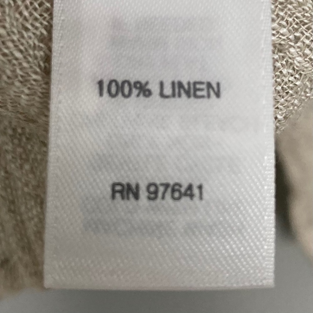 J. Jill Lagenlook Linen Top Pure Jill Button Front - Picture 8 of 8